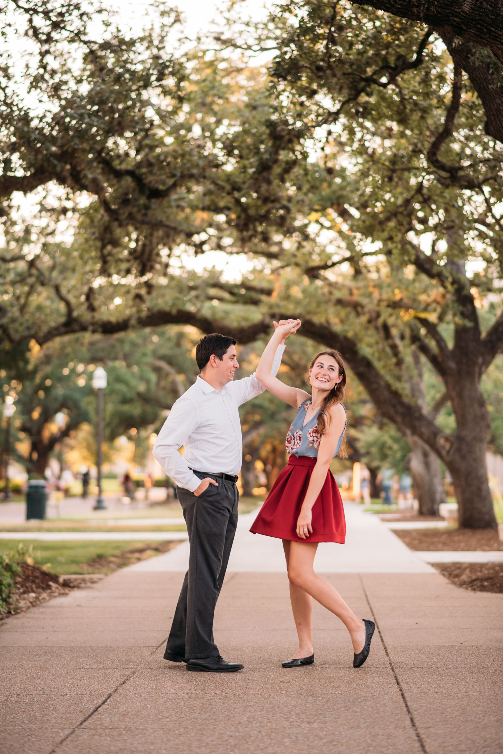Texas-A&M-University-Engagement-Session-Century-Tree-Military-Walk-College-Station-Wedding-Photographer-San-Angel-Photo-Tony-Kate-23.jpg